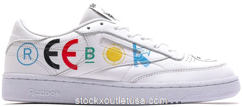 Outlet Reebok Club C 85 BlackEyePatch White FY3073