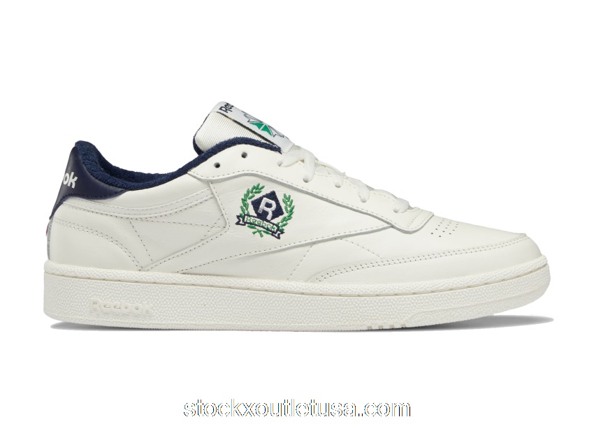 Outlet Reebok Club C 85 Crest Chalk Navy H05809