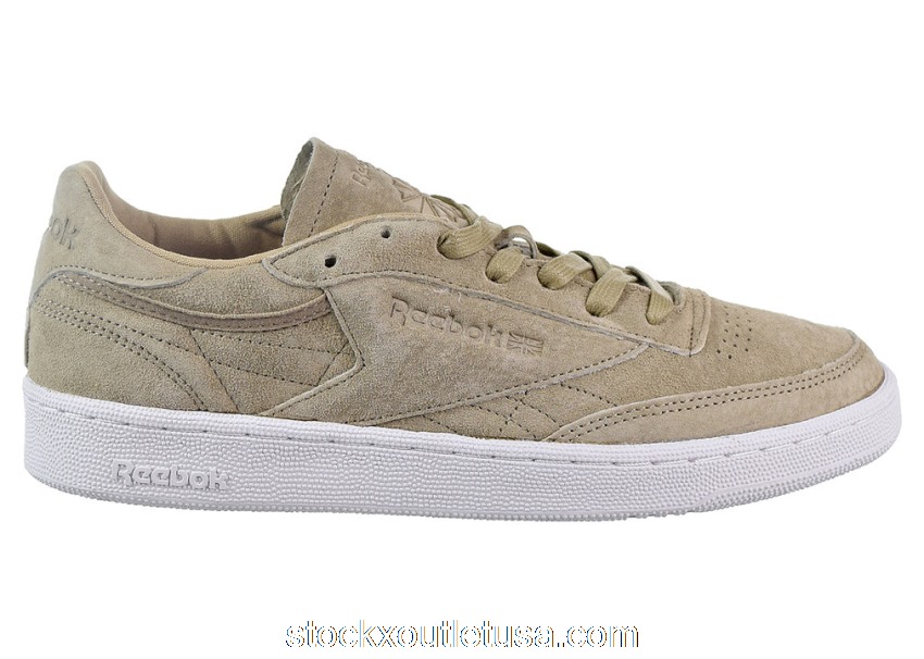 Outlet Reebok Club C 85 LST Oatmeal Driftwood White BD1897