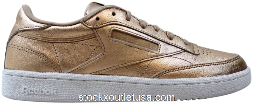 Outlet Reebok Club C 85 Melted Metal Pearl Metallic (W) BS7899