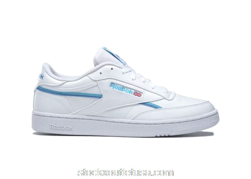 Outlet Reebok Club C 85 Vegan White Digital Blue GZ0916