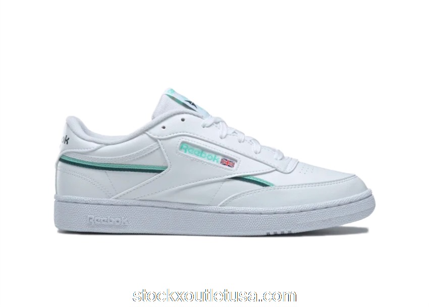 Outlet Reebok Club C 85 Vegan White Mint Pine GX7562