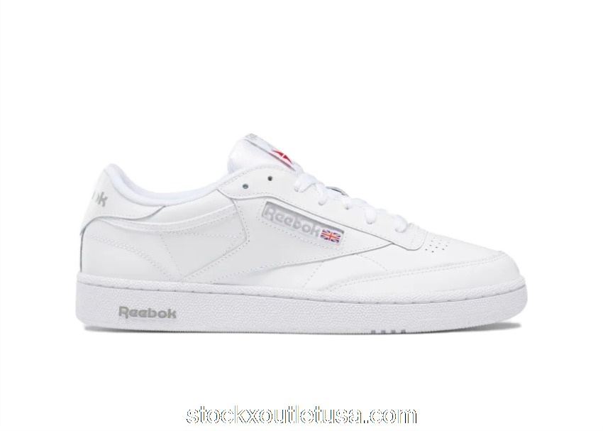 Outlet Reebok Club C 85 White Sheer Grey AR0455