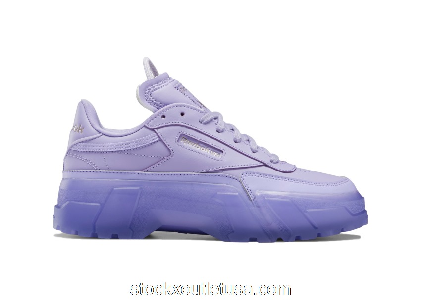 Outlet Reebok Club C Cardi B Crisp Purple GY0491
