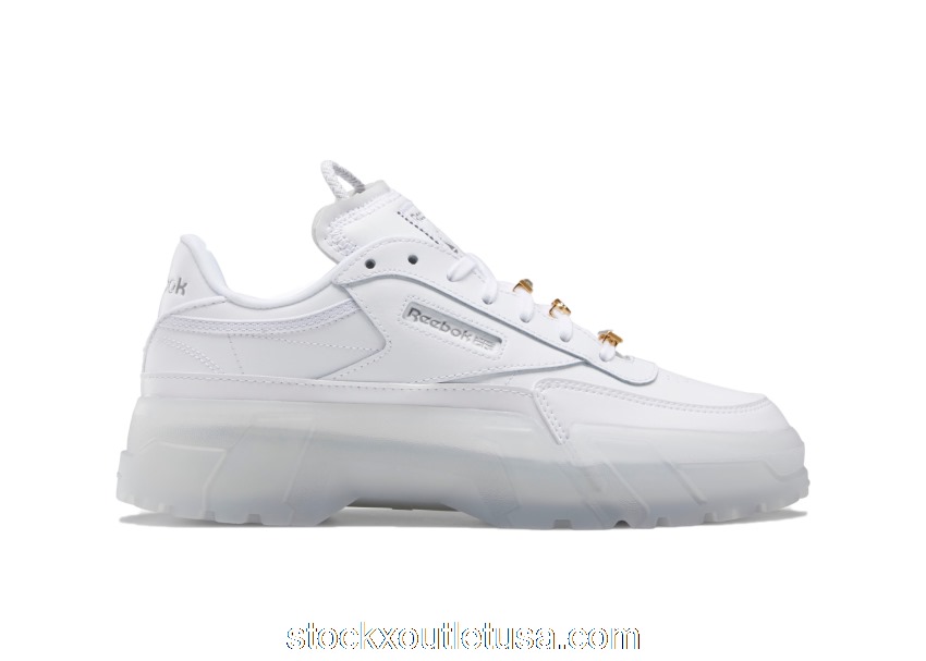 Outlet Reebok Club C Cardi B Footwear White GW7726