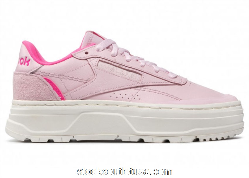 Outlet Reebok Club C Double Geo Frost Berry (W) H67829