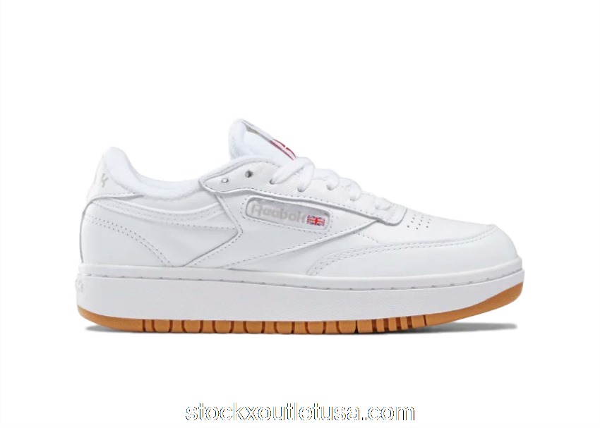 Outlet Reebok Club C Double White Gum (W) FV5658