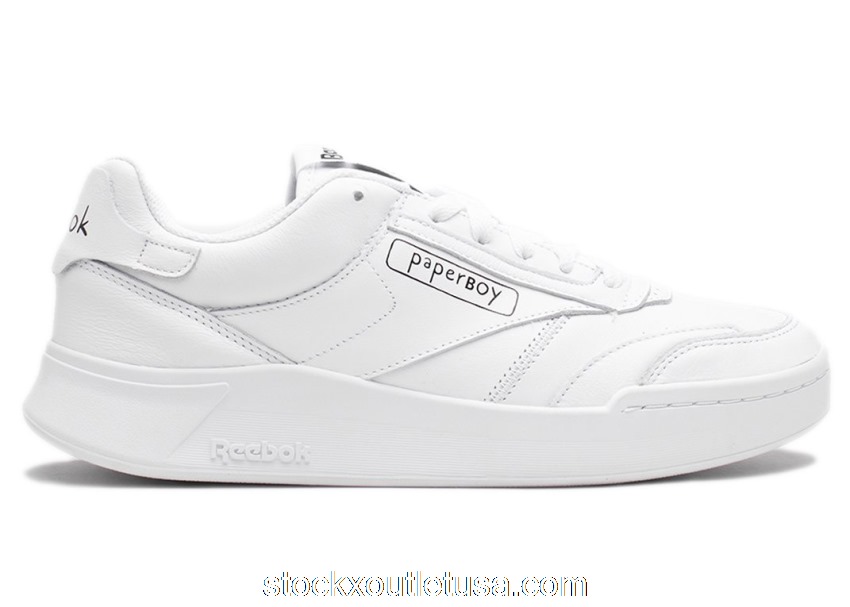 Outlet Reebok Club C Legacy Beams x Paperboy Paris White GW2816