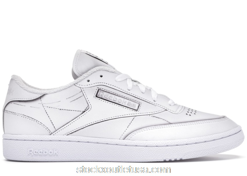 Outlet Reebok Club C Maison Margiela White H02407