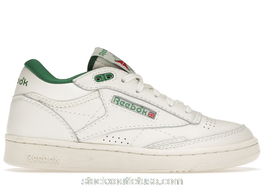 Outlet Reebok Club C Mid II Chalk Classic Green H68833