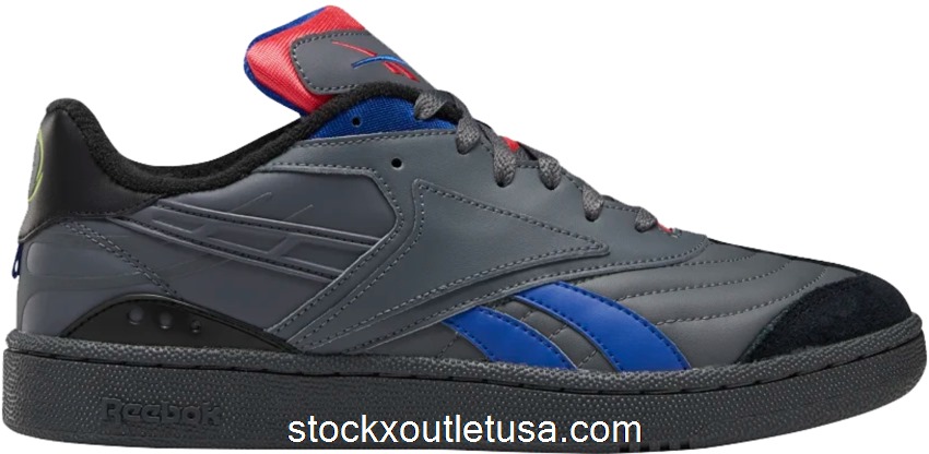 Outlet Reebok Club C RC 1.0 Grey Black Pink DV8661
