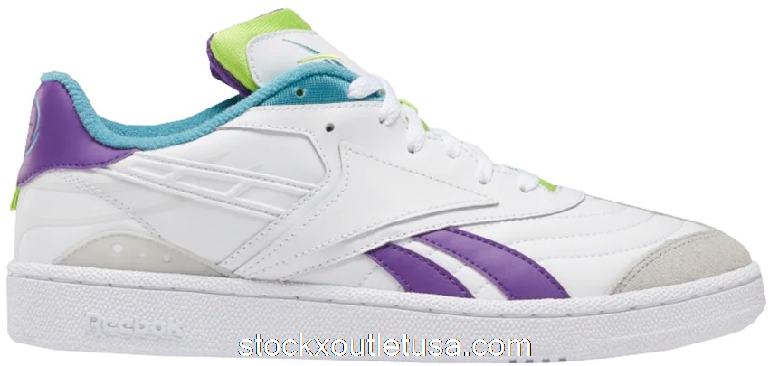 Outlet Reebok Club C RC 1.0 White Purple Grey DV8659