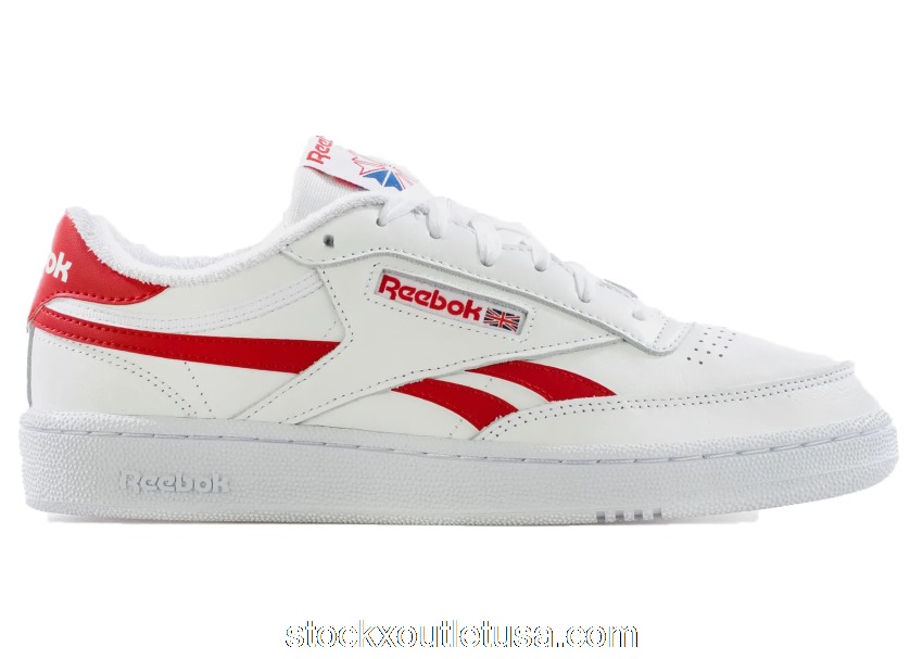 Outlet Reebok Club C Revenge Cloud White Vector Red H04170