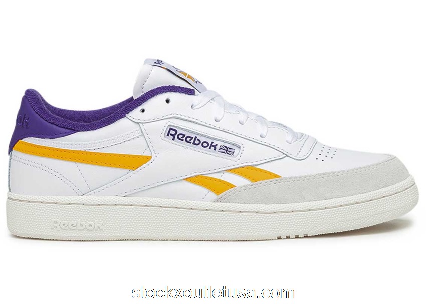 Outlet Reebok Club C Revenge White Bold Purple GX0386