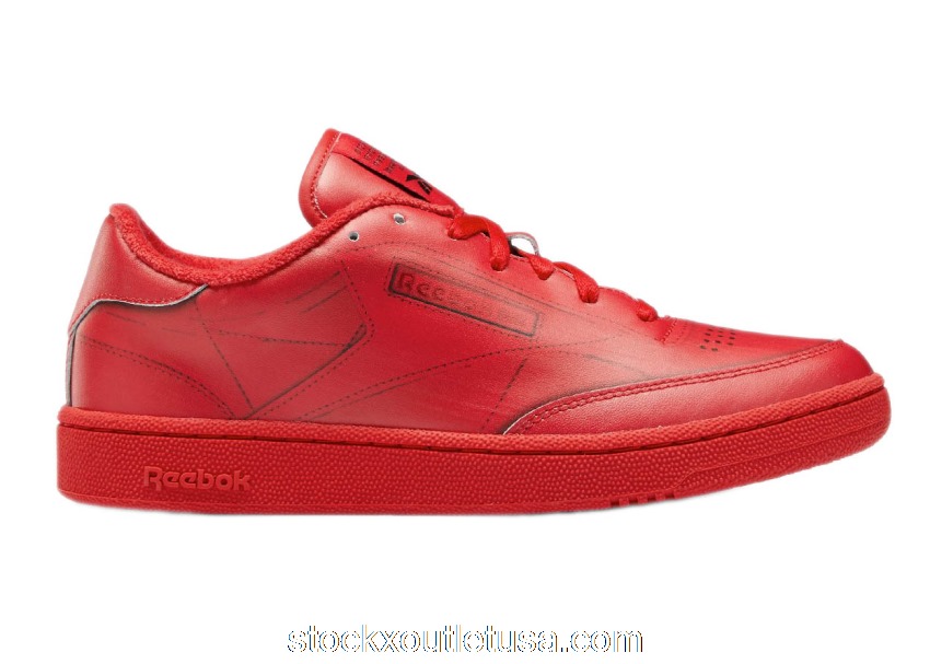 Outlet Reebok Club C TL Maison Margiela Vector Red H02408
