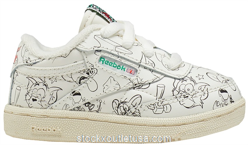 Outlet Reebok Club C Tom & Jerry All-Over (TD) FX4014