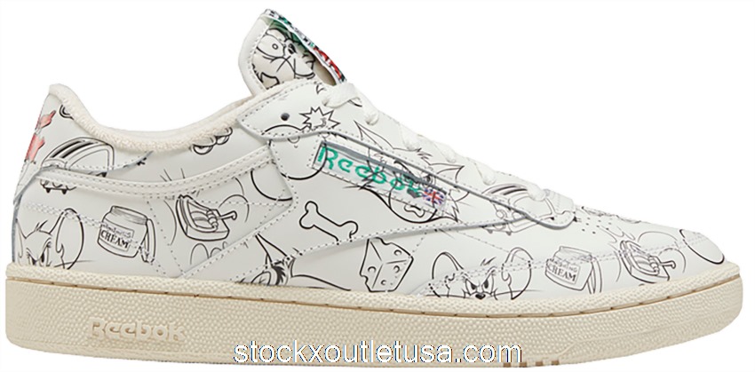 Outlet Reebok Club C Tom & Jerry All-Over FX4011