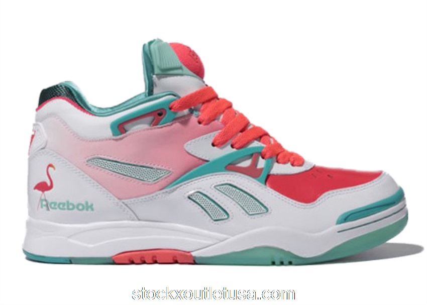 Outlet Reebok Court Victory Pump 2 Michael Chang Miami Vice 6-J05296