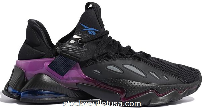 Outlet Reebok DMX Elusion 001 FT Low Black Humble Blue EH0156