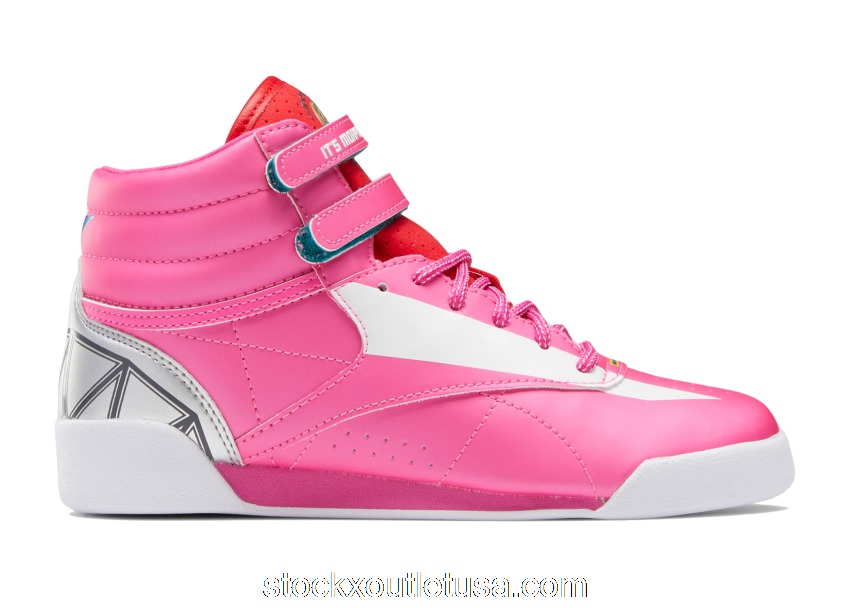 Outlet Reebok Freestyle Hi Power Rangers Pink Ranger (PS) GX2831