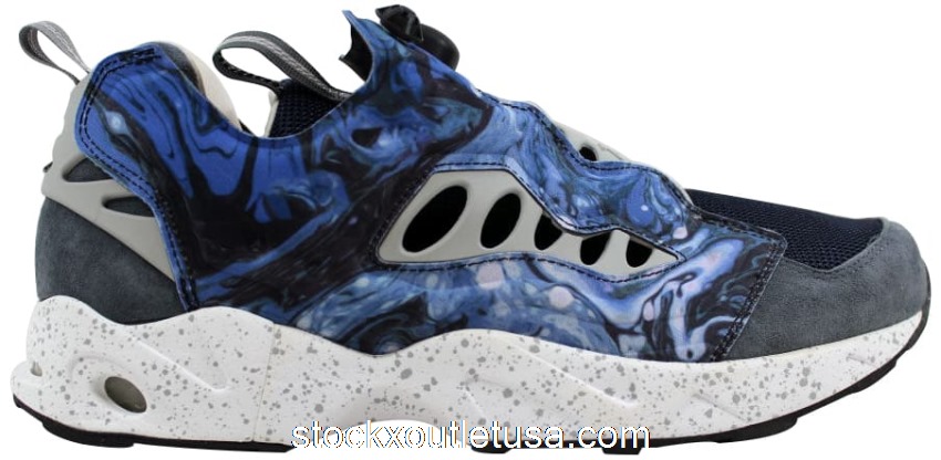 Outlet Reebok Garbstore Instapump Fury Road Blue/Graphite-Snowy Grey V65974