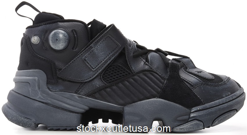 Outlet Reebok Genetically Modified Pump Vetements Black CN0409