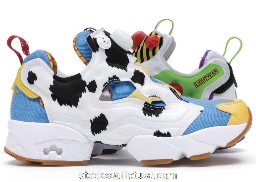 Outlet Reebok Instapump Fury Bait x Toy Story Woody and Buzz EG7834