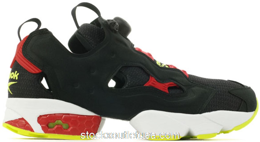 Outlet Reebok Instapump Fury Black Red Volt (2016) M42230