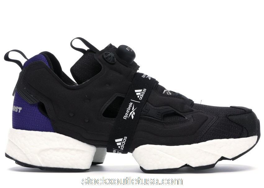 Outlet Reebok Instapump Fury Boost Black Blue