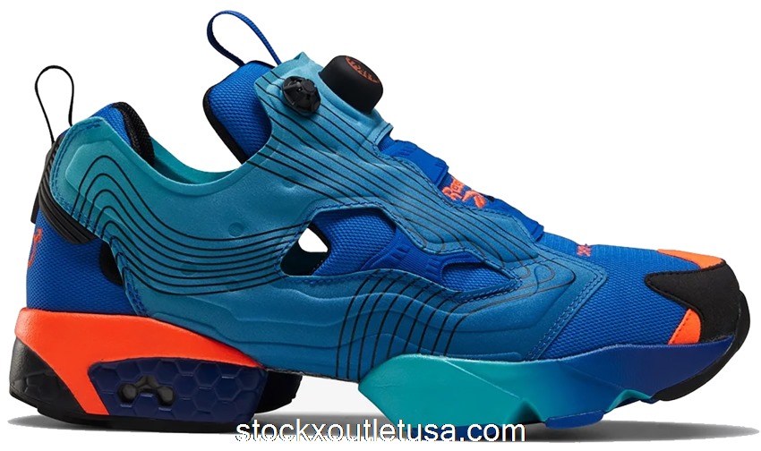Outlet Reebok Instapump Fury Chromat Vector Blue FY0826