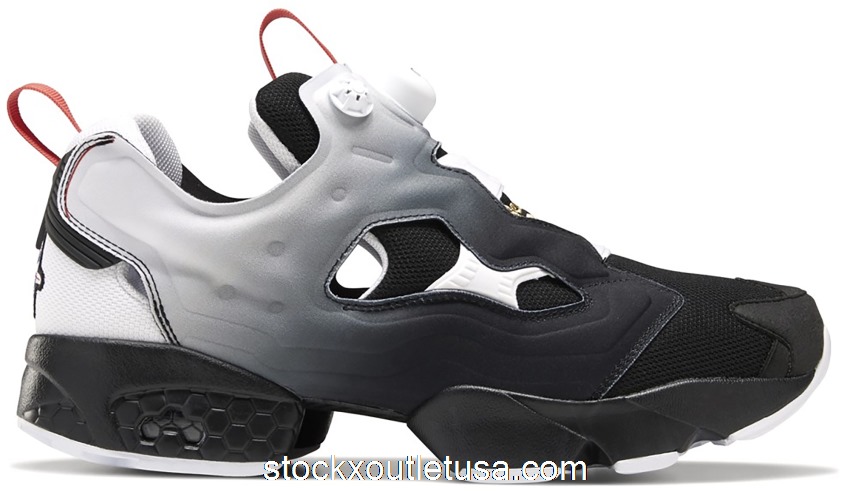 Outlet Reebok Instapump Fury Fading Tri-Color Black EH3254