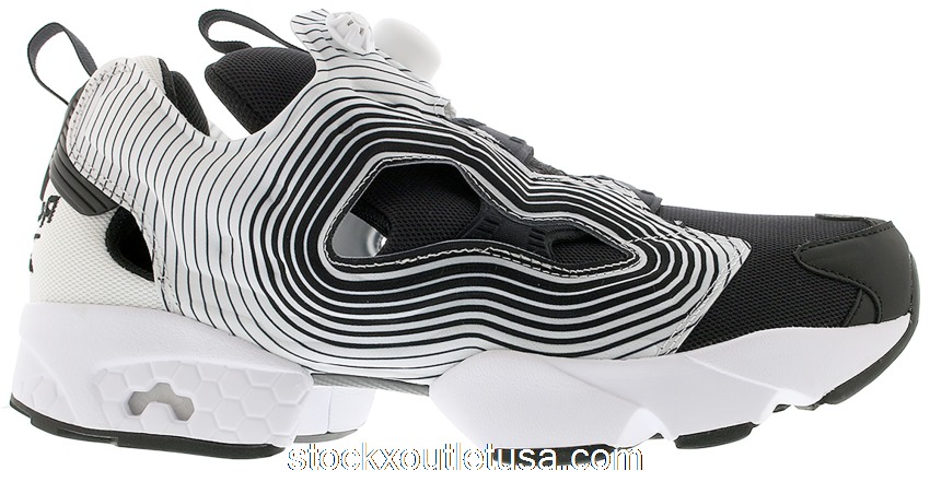 Outlet Reebok Instapump Fury Ripple Pack Black White FV4501