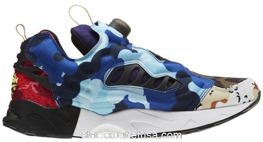 Outlet Reebok Instapump Fury Road CC Black Solar Yellow BD4145