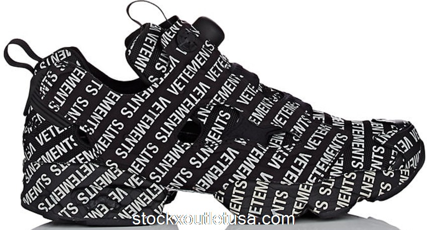 Outlet Reebok Instapump Fury Vetements All Over Black CN7281