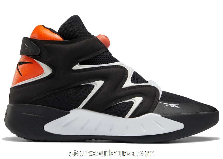 Outlet Reebok Instapump Fury Zone Black White Orange G55140