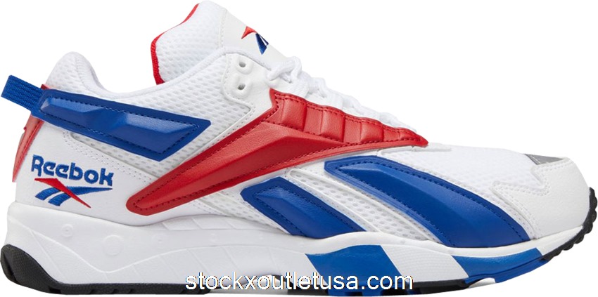 Outlet Reebok Interval 96 White Royal Scarlet EH3102