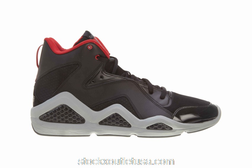 Outlet Reebok Kamikaze III Mid NC Black Grey Red J82831