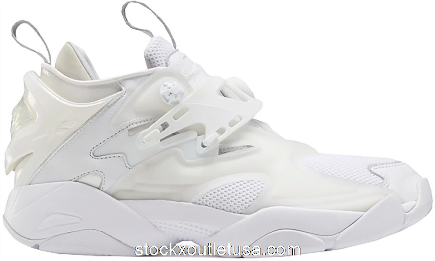 Outlet Reebok Pump Court JuunJ White