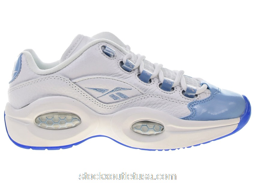Outlet Reebok Question Low Patent Toe Carolina (GS) FY2345