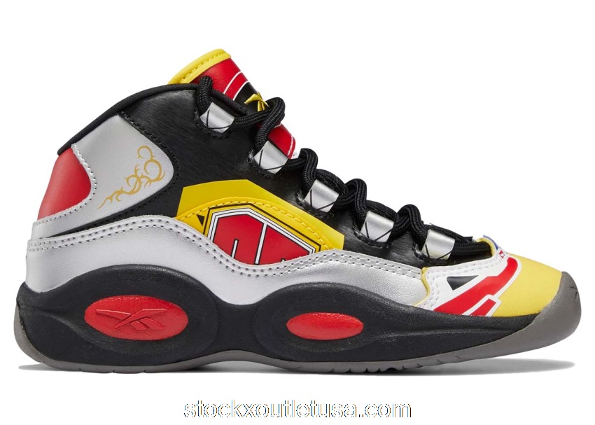 Outlet Reebok Question Mid Power Rangers Megazord (PS) GY0589