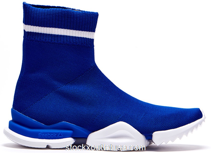 Outlet Reebok Sock Run.r Blue