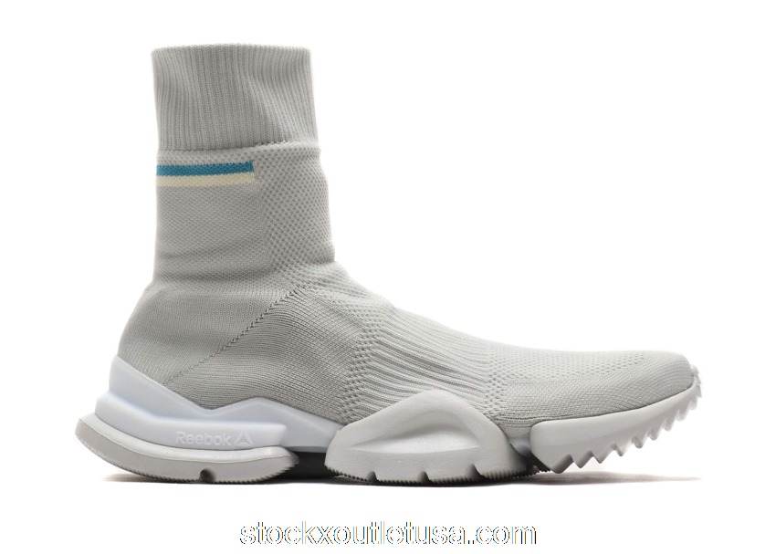 Outlet Reebok Sock RunR Grey White DV5545