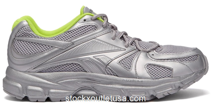 Outlet Reebok Spike Runner 200 Vetements Silver