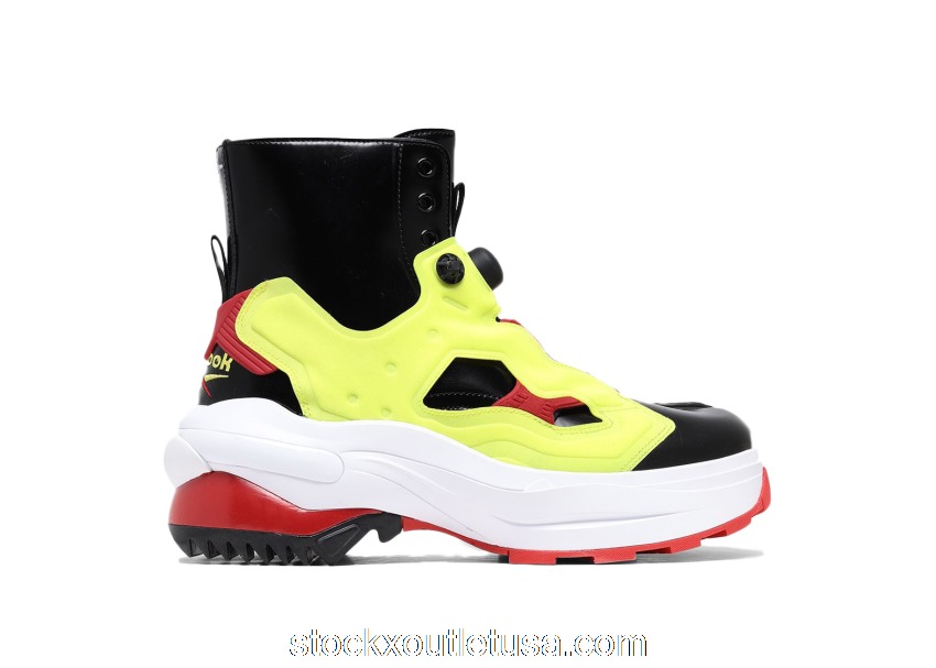 Outlet Reebok Tabi Instapump Fury Lo Maison Margiela Citron (W)