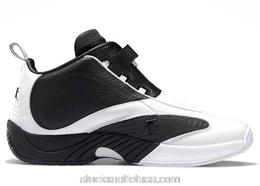 Outlet Reebok The Answer IV OG NBA Finals White Black FY9691
