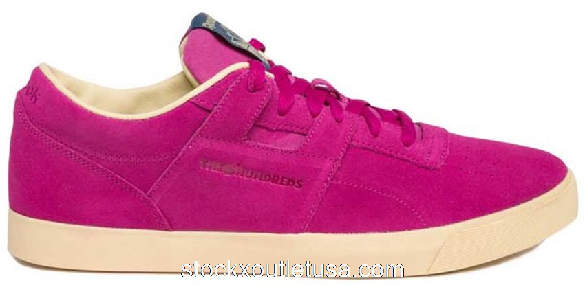 Outlet Reebok Workout Clean FVS The Hundreds Fuchsia