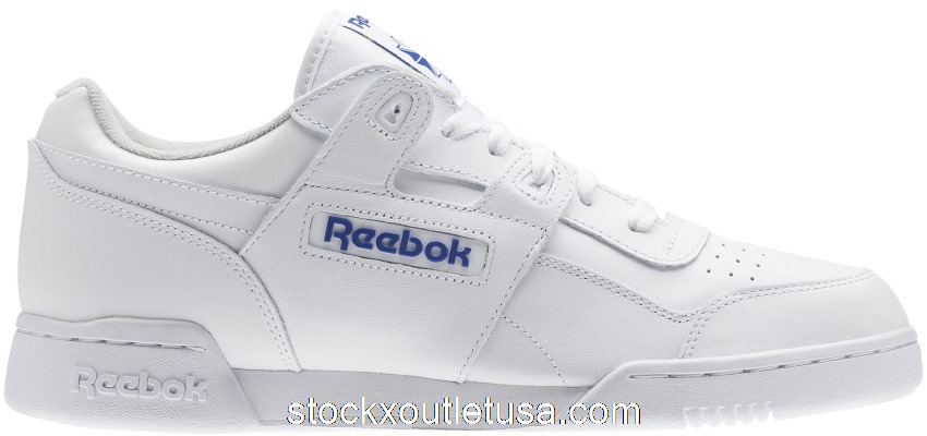 Outlet Reebok Workout Plus White Royal 2759