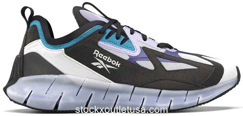 Outlet Reebok Zig Kinetica Concept Type 2 Black Teal Orchid FW5736
