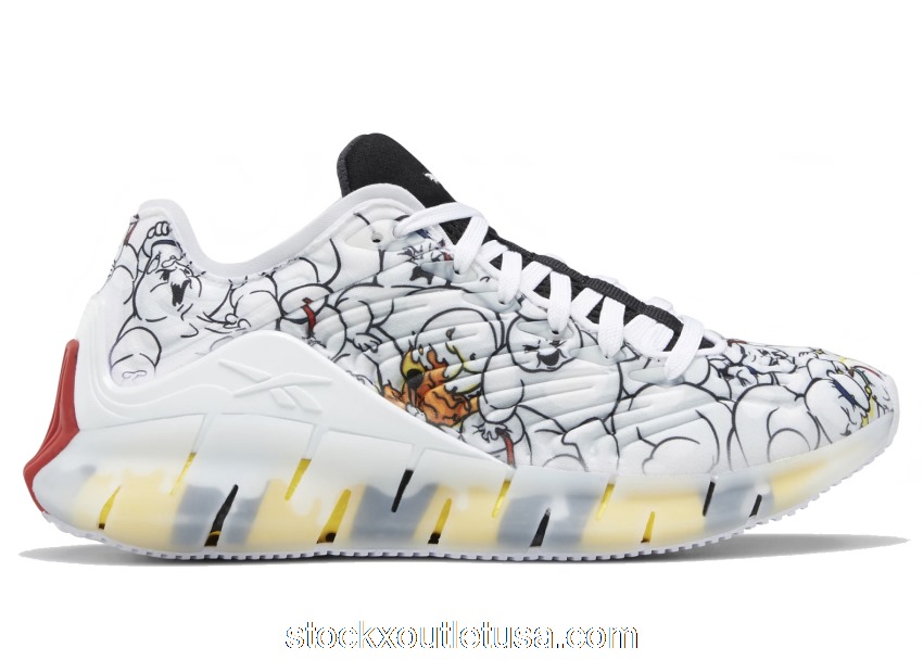 Outlet Reebok Zig Kinetica Ghostbusters Stay Puft Marshmallow Man (GS) H03290