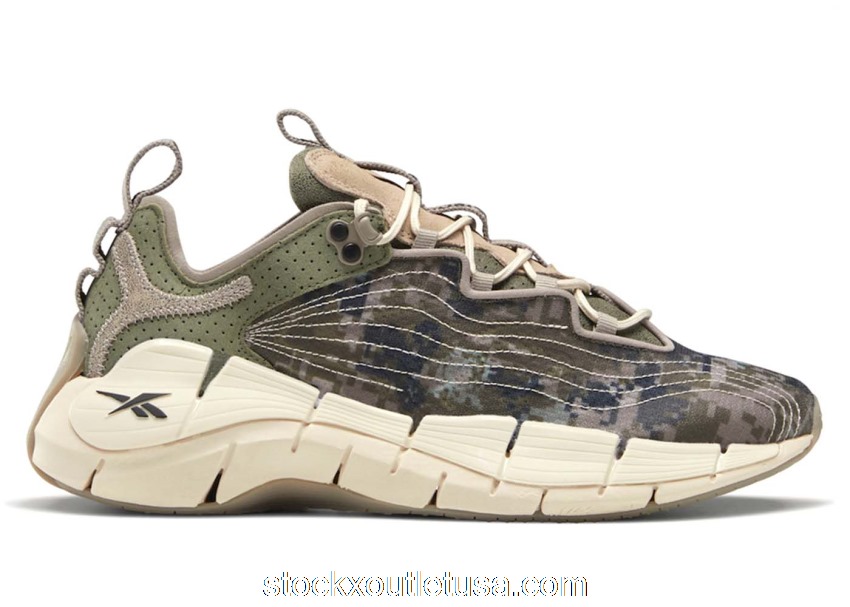 Outlet Reebok Zig Kinetica II Billionaire Boys Club Digi Camo GX1313